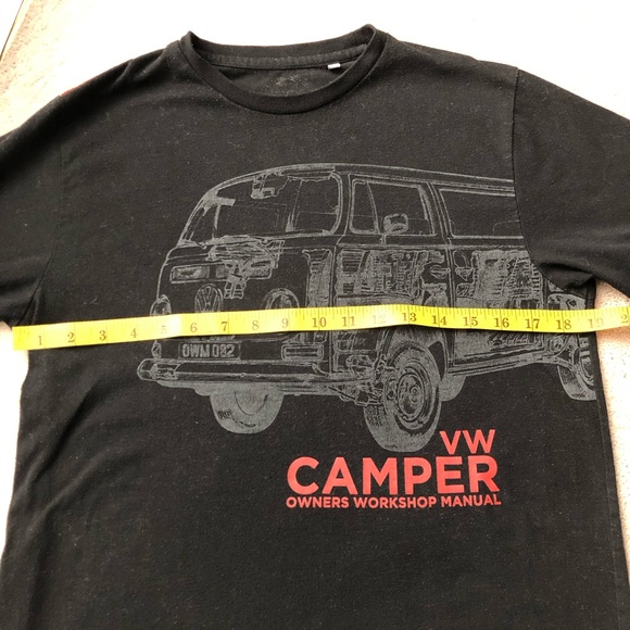 VW Campervan manual Tshirt - Picture 4 of 5